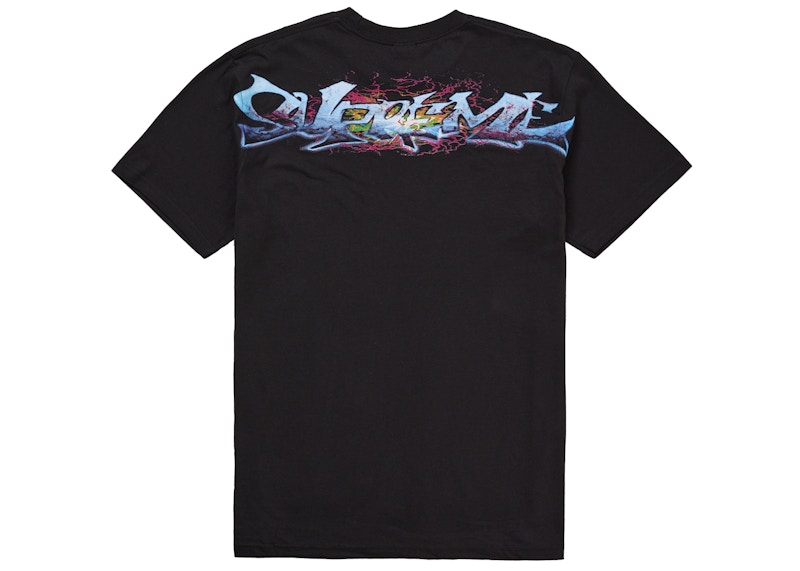 Supreme Tag Tee Black Men's - FW25 - US