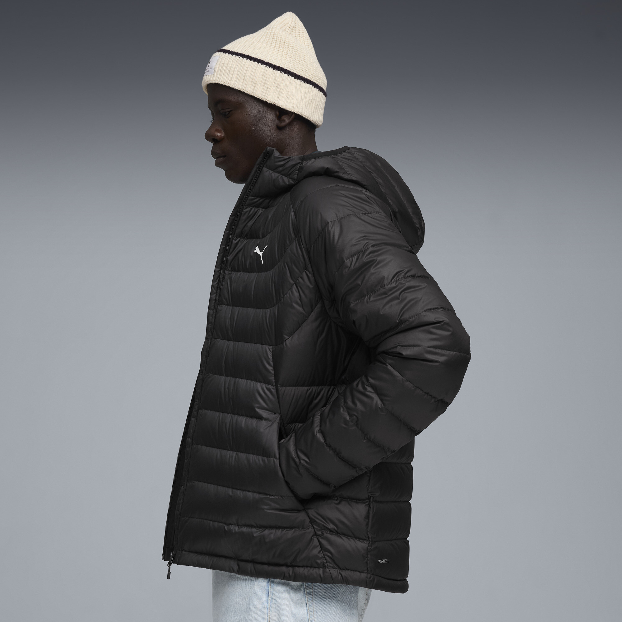 Пуховик PACKLITE Hooded Down Jacket Men | Цвет: Черный | Puma