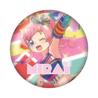 キラッとプリ☆チャン 3WAY缶バッジ F 桃山みらい(チアリーダーコーデ