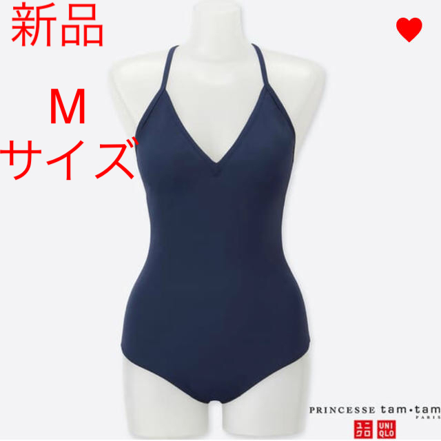 UNIQLO - ユニクロ プリンセスタムタム 水着 Mサイズ ネイビー スイム