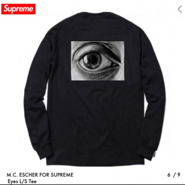 Supreme - Supreme M.C. Escher Eye L/S Tee (L)の通販 by k