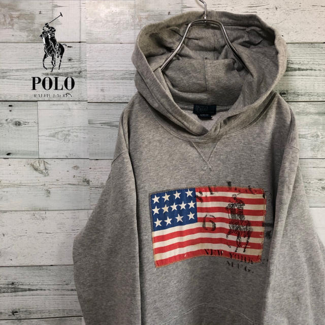Ralph Lauren - RALPH LAUREN ☆アメリカ国旗 星条旗 スウェット