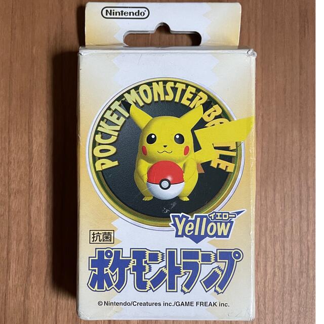 ポケモン - Nintendo ポケモントランプ Yellow イエロー抗菌の通販 by