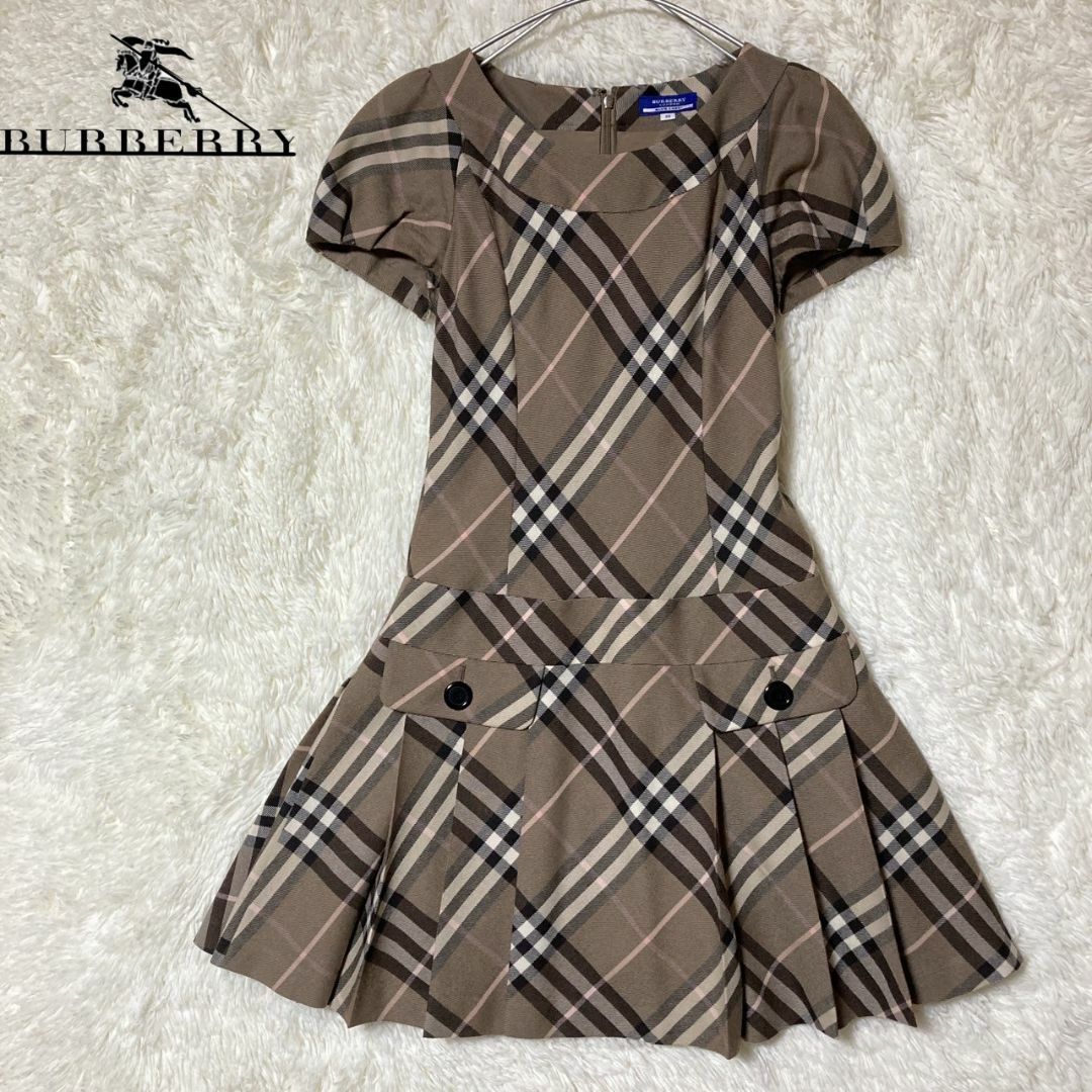 バーバリー ワンピース 4Y Burberry ワンピース 4歳 110 半袖 BURBERRY