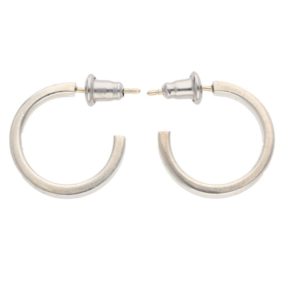 Tiffany & Co. - ティファニー 1837 ナロー シルバーフープピアス