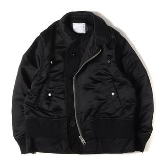 sacai - Sacai サカイ 22AW Nylon twill mix Blouson ナイロン ツイル