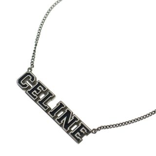 CELINE - セリーヌ ラージイニシャルアルファベットチャームネックレス