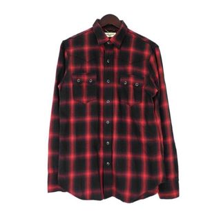 SAINT LAURENT - サンローラン チェックシャツの通販 by アモス's shop