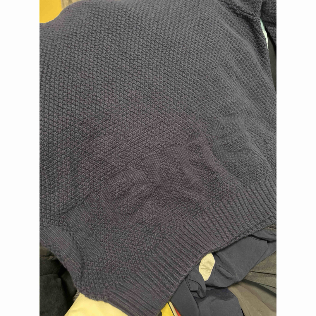 Supreme - supreme small box logo ニット セーター ネイビーの通販 by