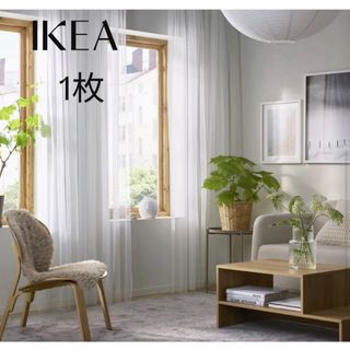 IKEA - IKEA LILL リル レースカーテン 1枚のみの通販 by くみ's shop