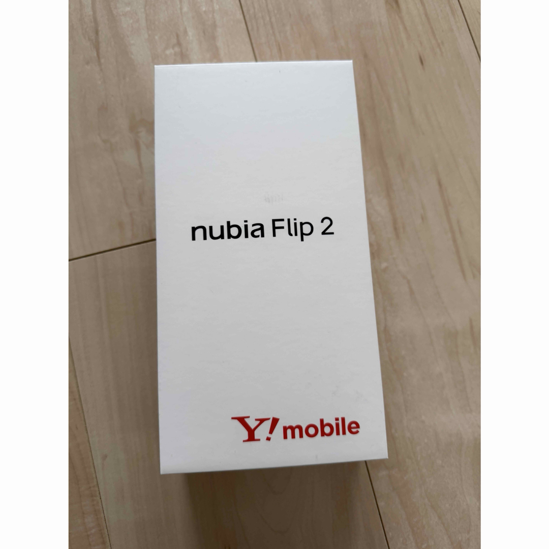 nubia - ZTE nubia Flip 2 A404ZT ホワイトの通販 by TS6105's shop