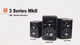 JBL 306P MKII おすすめ パワード・スタジオモニタースピーカー 1本