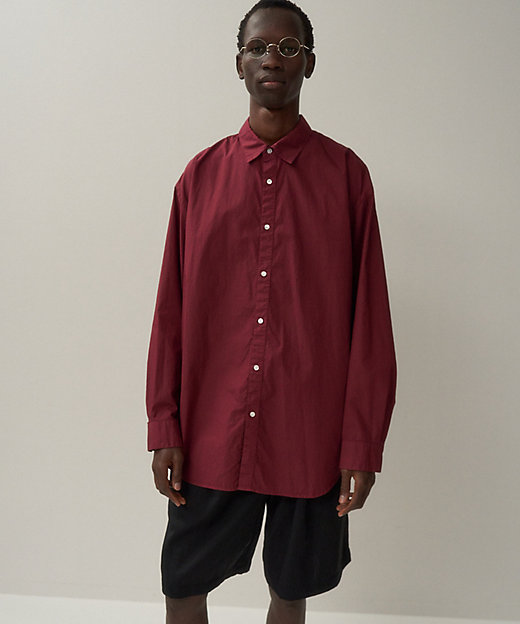 COTTON LAWN ｜ オーバーサイズシャツ － UNISEX