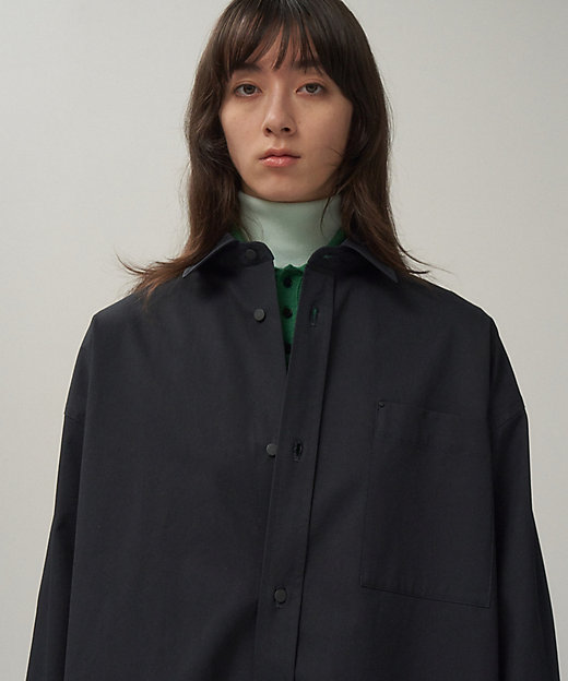 ORGANIC COTTON TWILL ｜ オーバーサイズシャツ