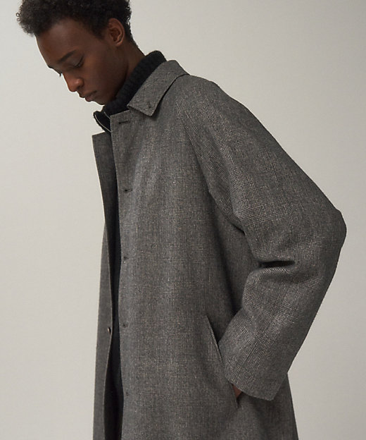 LINEN WOOL TWILL ｜ バルマカーンコート