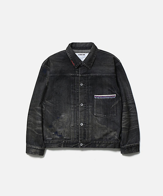 NEIGHBORHOOD SAVAGE S.C.C C-JKT M デニム NEIGHBORHOOD SAVAGE DENIM