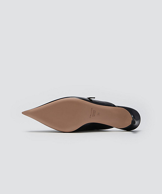 CUORE Tストラップパンプス 3．5cm BLACK