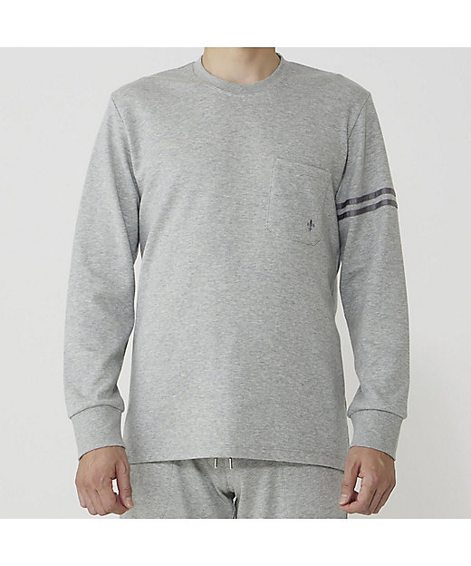 長袖クルーネックシャツ 0429ー39ー34 | EPOCA UOMO (Men