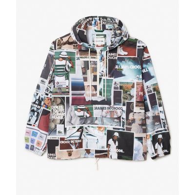 防水 撥水 総柄アノラックパーカー ／ ナイロンジャケット | LACOSTE