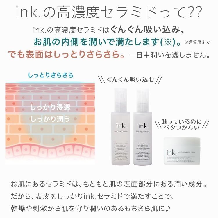 ink. 乳液 高濃度ヒト型セラミド原液5％配合 乾燥肌 敏感肌