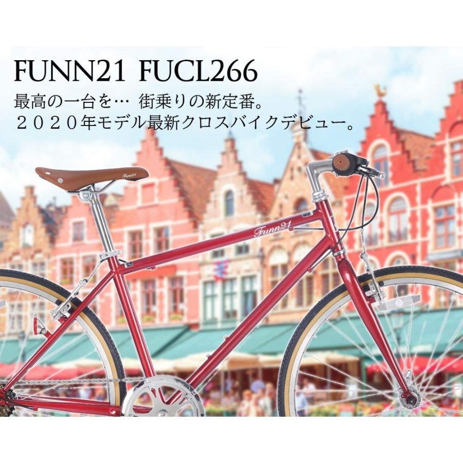 21Technology クロスバイク 26インチ シマノ製6段変速 軽量 自転車