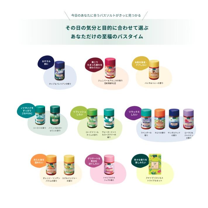 KNEIPP（クナイプ） バスソルト 1包 50g 10種類 アソートトライアル