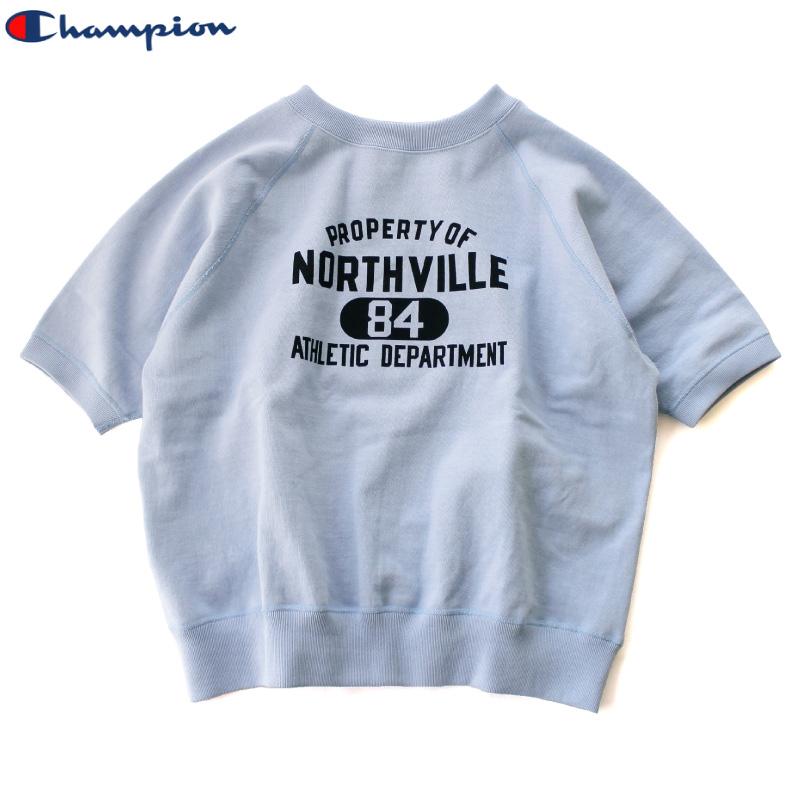 Champion（チャンピオン） 復刻ヴィンテージ 半袖スウェット ランタグ