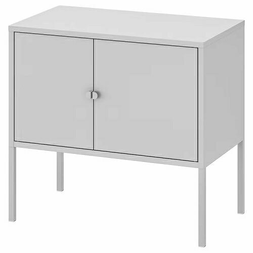 イケア（IKEA） キャビネット メタル グレー 60x35cm d80328678