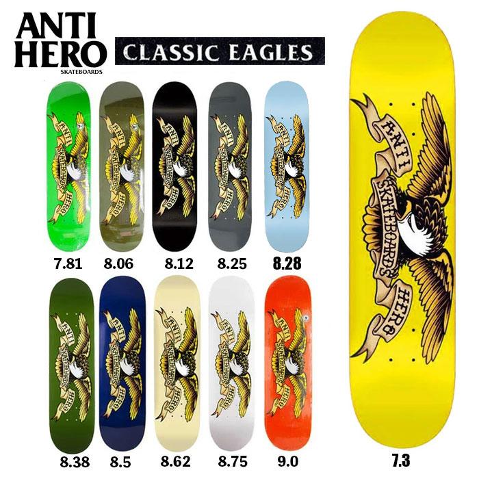 ANTIHERO（アンタイヒーロー） スケボー デッキ アンチヒーロー