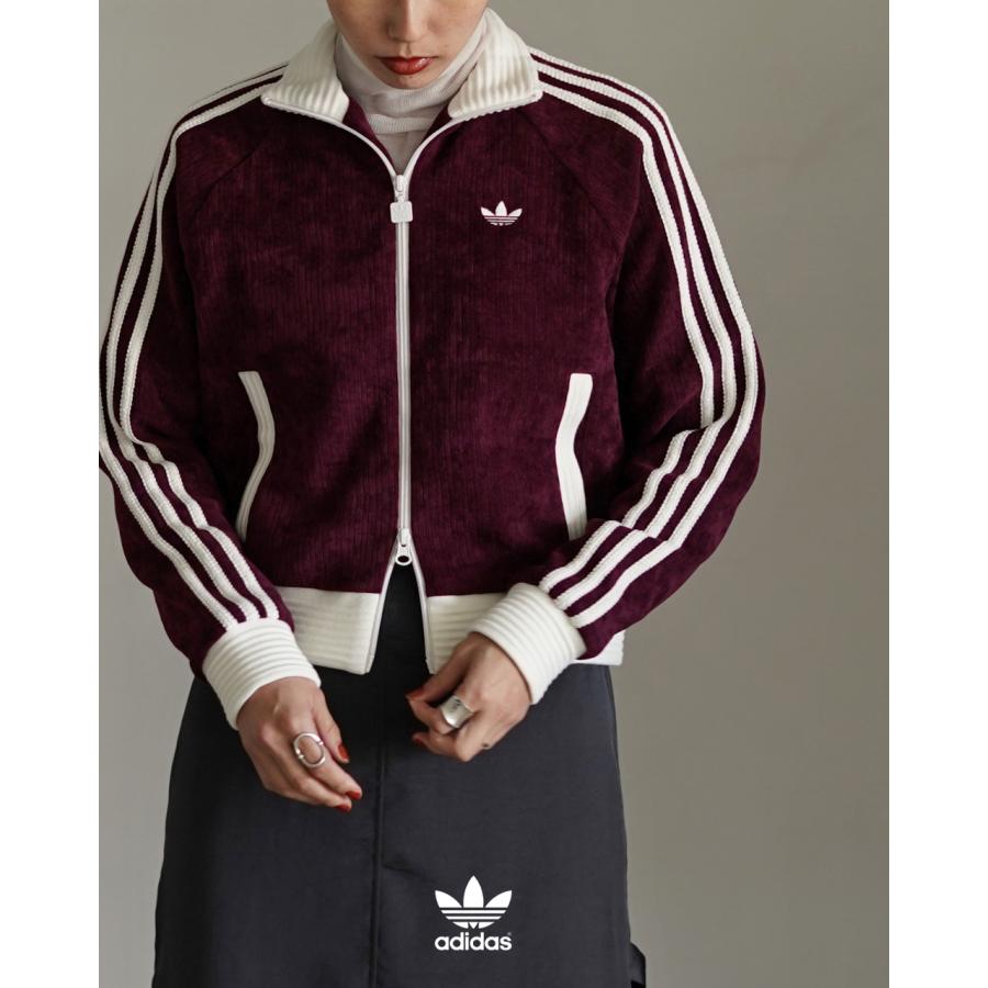 adidas Originals アディダス ベロアニット トラックトップ レディース