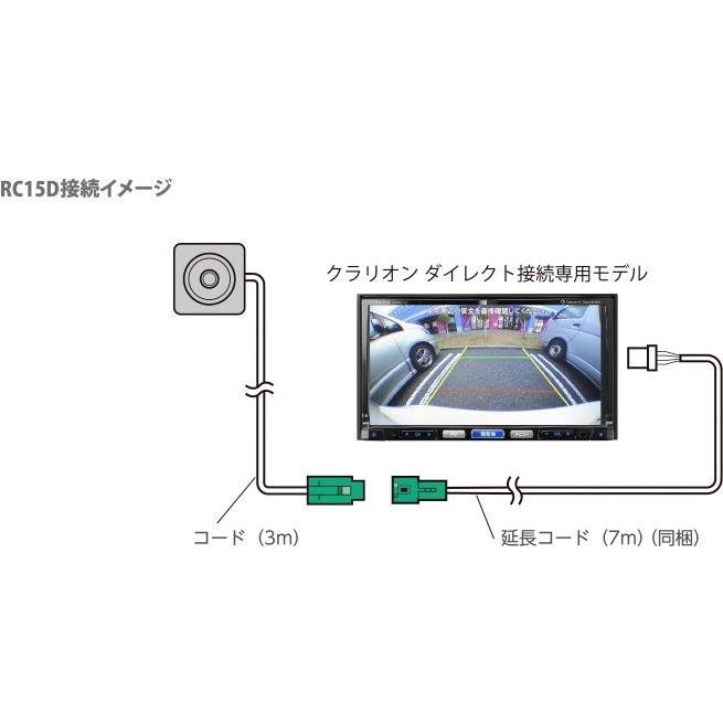 clarion（クラリオン） RC15D バックカメラ 車載用リアビジョンカメラ