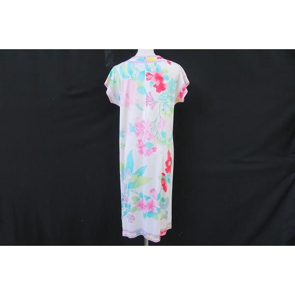 LEONARD（レオナール） #spc ワンピース M 白 花柄 レディース [684345