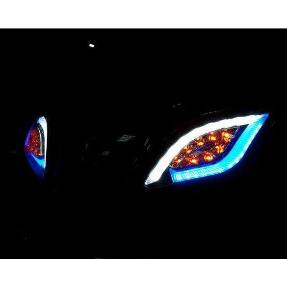 GAMMAS CYGNUS X シグナス-X デイライト ブルーLED フラッシャーセット