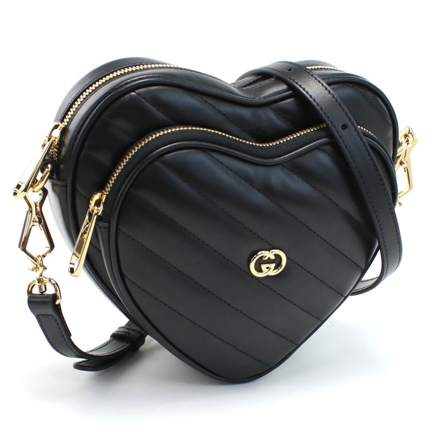 GUCCI（グッチ） インターロッキングG ハート ショルダーバッグ 751628