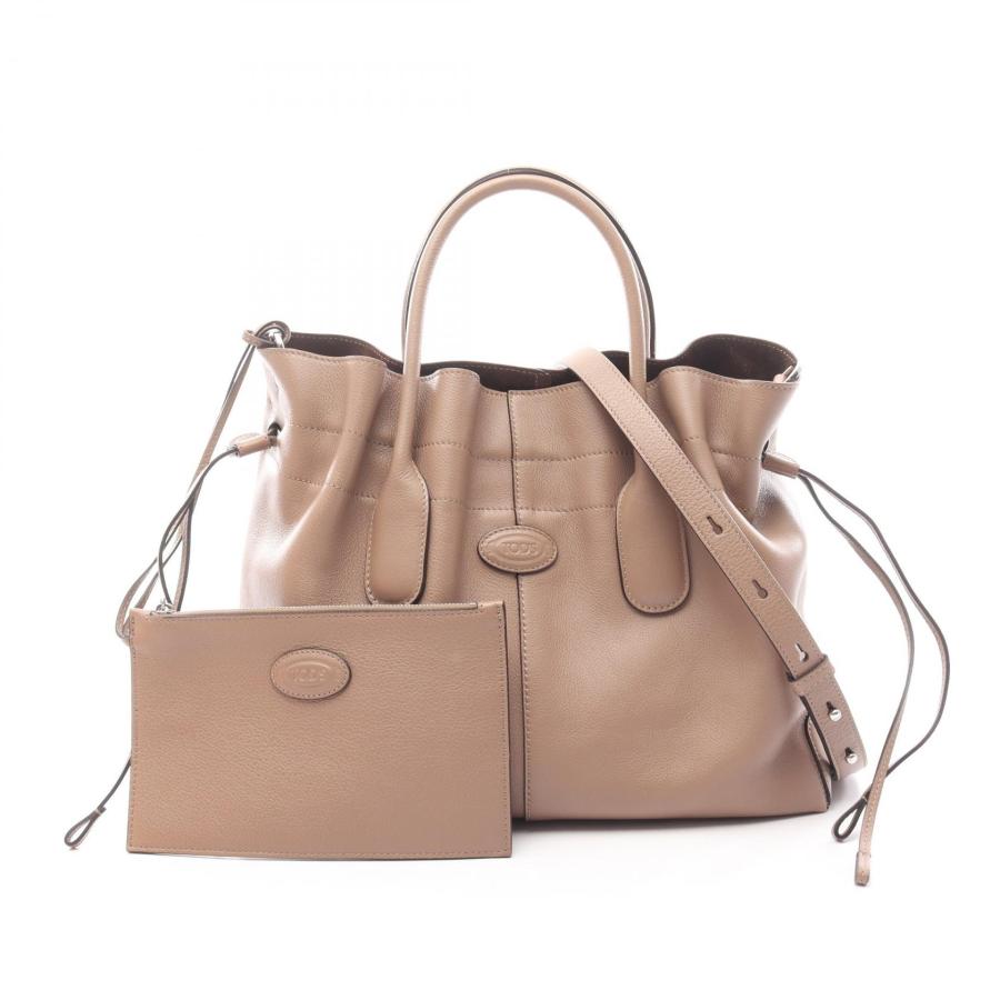 トッズ DI ドローストリング ブランドオフ TOD'S レザー ハンドバッグ