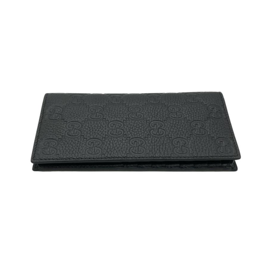 GUCCI（グッチ） インプリント ロングウォレット 二つ折り 長財布