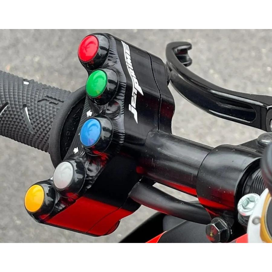 JETPRIME[PLS014]ハンドルスイッチパネル【左側】 Kawasaki Ninja ZX
