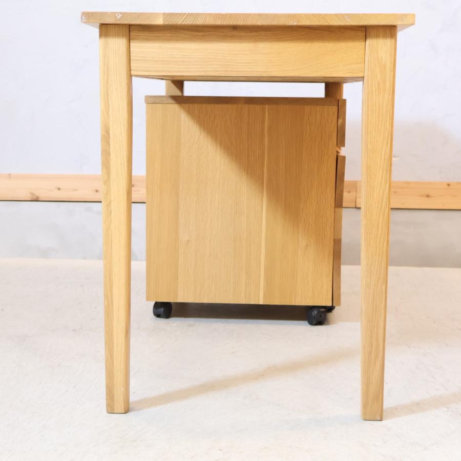 MUJI 無印良品 オーク材 パーソナルデスク&ワゴン シンプル ナチュラル