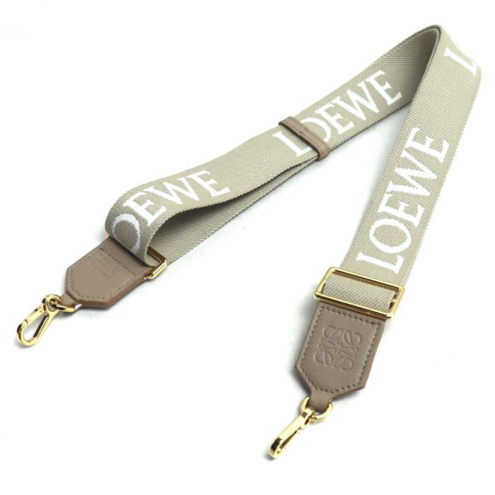 LOEWE（ロエベ） ロゴ ショルダーストラップ ベージュ レディース 中古