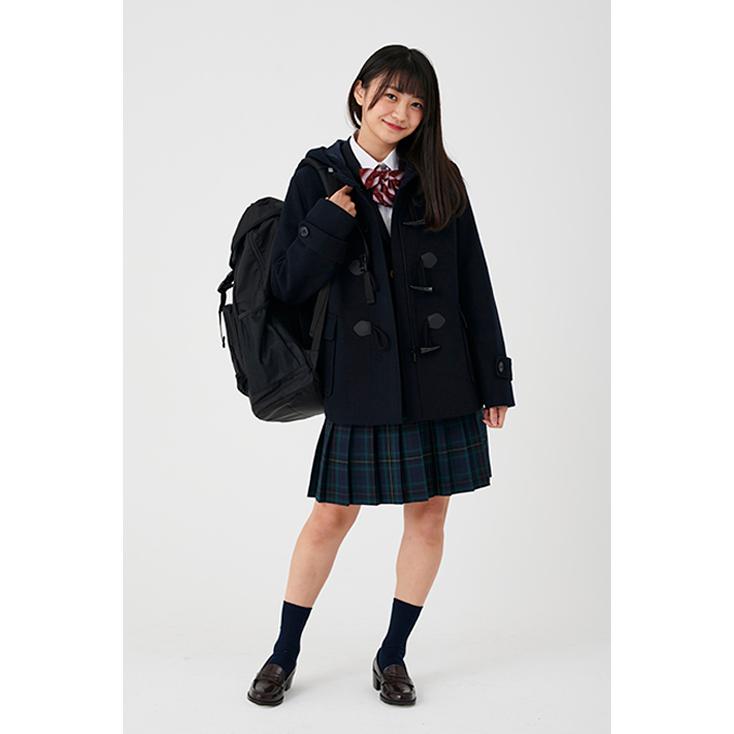 KANKO 軽量ウールダッフルコート M ブラック 2024AW KANKO 軽量ウール