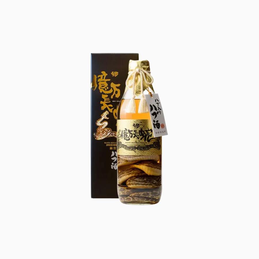 南都酒造所 億万長蛇 ハブ入りハブ酒 35度 800ml 数量限定 : お酒の卸