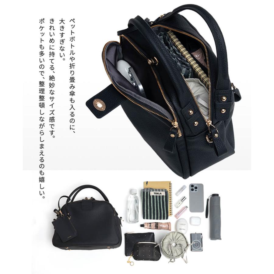 HAYNI（ヘイニ） 本革 ショルダーバッグ ボストンバッグ 2way