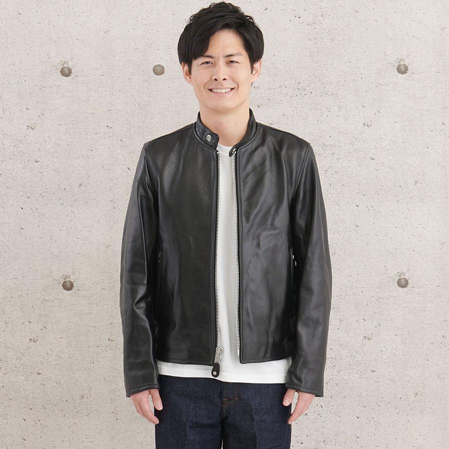 Schott N.Y.C（ショット） 3/7+4% シングルライダースジャケット