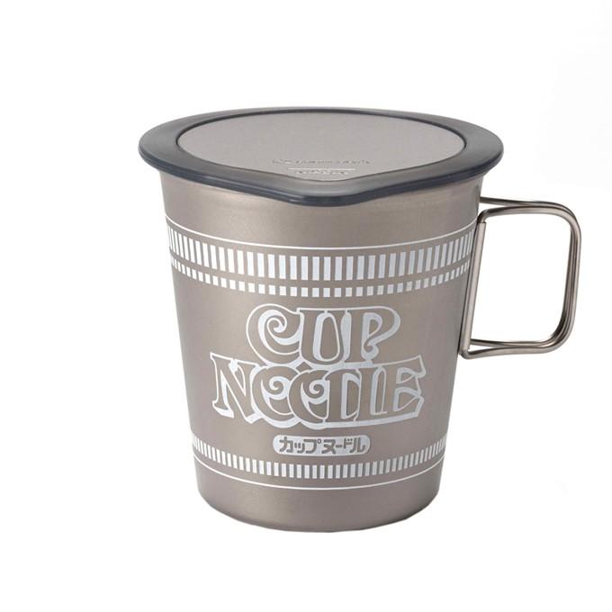日清食品 調理器具 鍋 カップヌードル型チタンクッカー od : ヒマラヤ