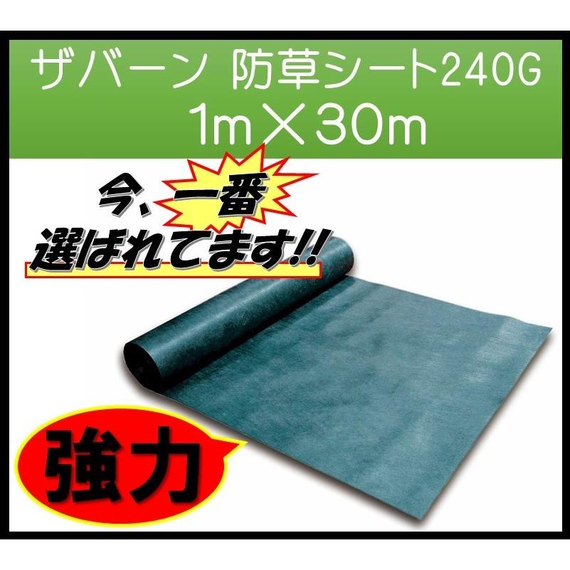 DuPont（デュポン） ザバーン デュポン社 防草シート 240G 1m×30m XA