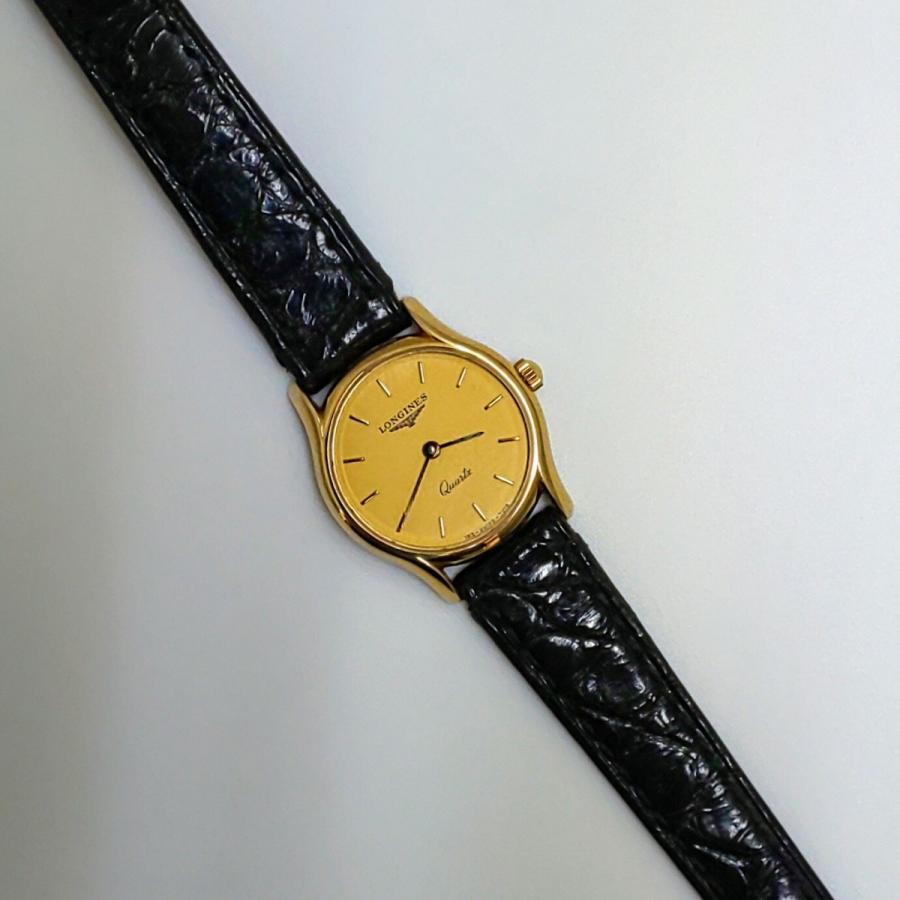 LONGINES（ロンジン） K18金無垢 婦人用腕時計 クォーツ 7378 6 121