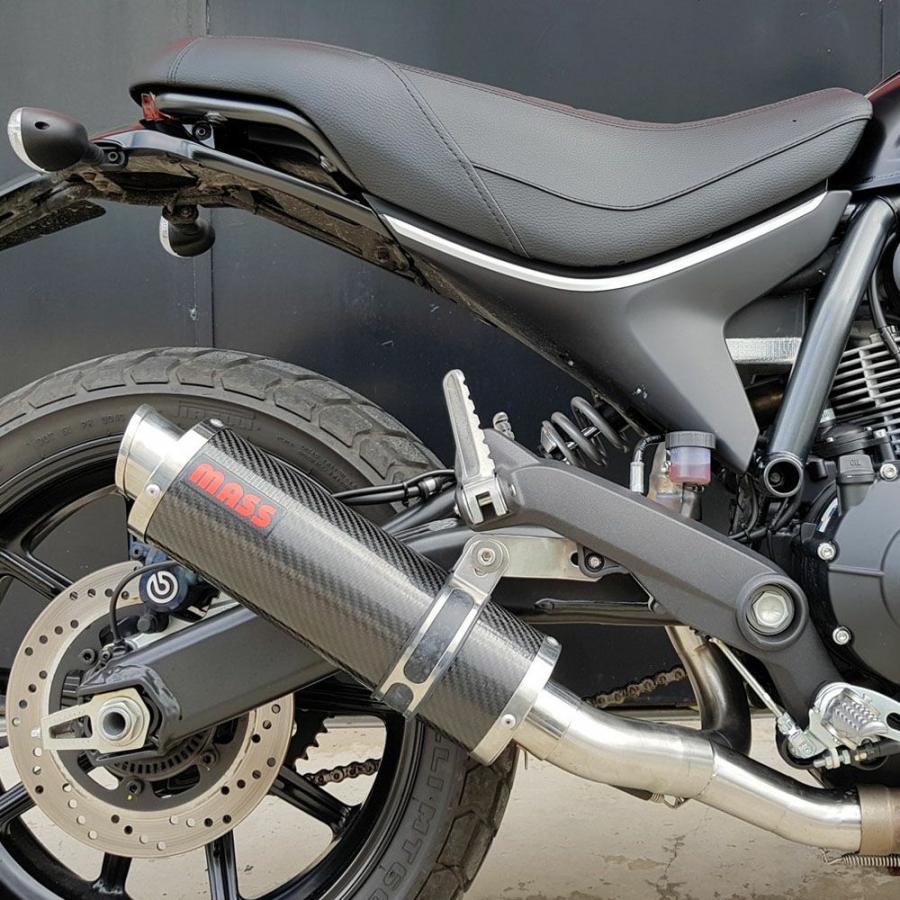 ドゥカティ スクランブラー400 Sixty2 GP1 カーボン スリップオン