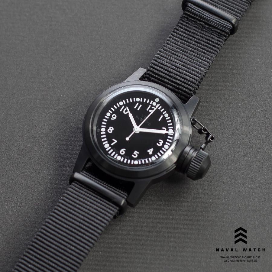 NAVAL WATCH（ナバルウォッチ） Mil.-04 ブラック BUSHIPS WATCHタイプ