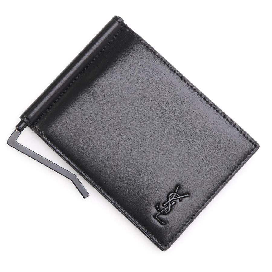 SAINT LAURENT サンローラン マネークリップ TINY MONOGRAM BILL CLIP