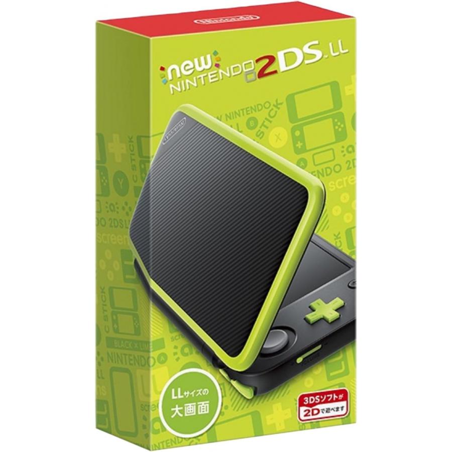 Newニンテンドー2DSLL BKxライム/ニンテンドー3DS(3DS)/中古/箱・説明